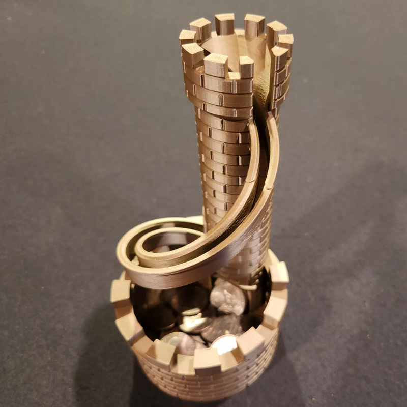 Castle Piggy Bank Dice Tower D - Board Game Catan 评论和价格