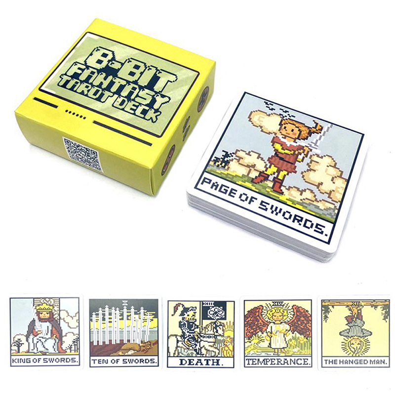 1Box 8 Bit Fantasy Tarot Deck  - Board Game Of Life 评论和价格