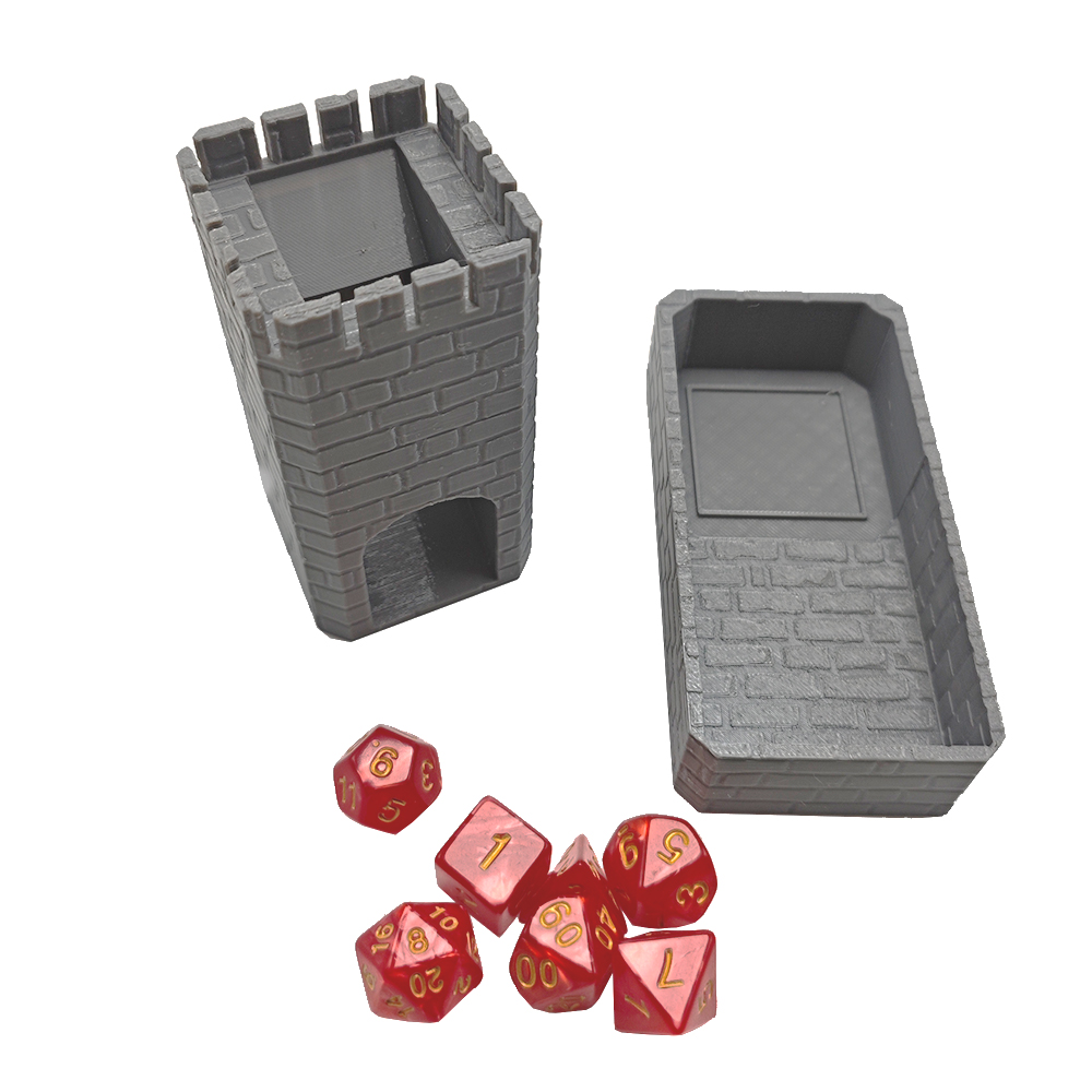 DND Square Medieval Dice Tower - Board Game Catan 评论和价格