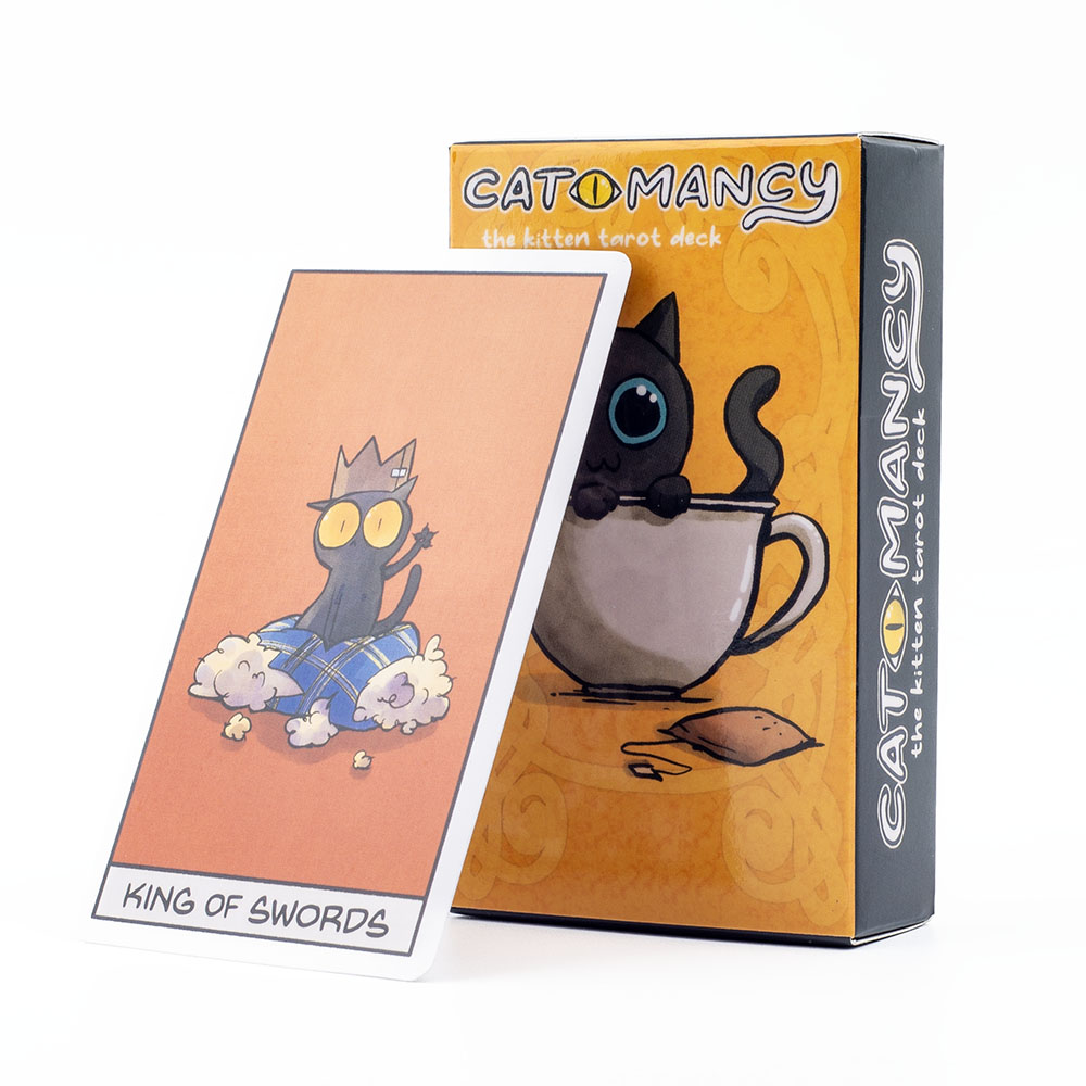 Cat Mancy Kitten Tarot Deck 78 - Board Game Of Life 评论和价格