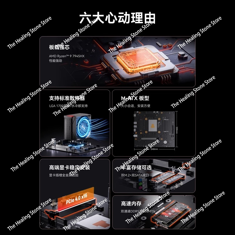 (MINISFORUM) BD795M onboard Ry - Board Game Live 评论和价格