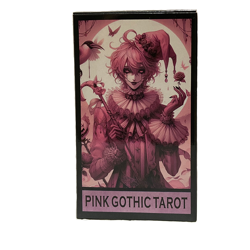 Pink Gothic Tarot Deck 78 Card - Board Game Of Life 评论和价格